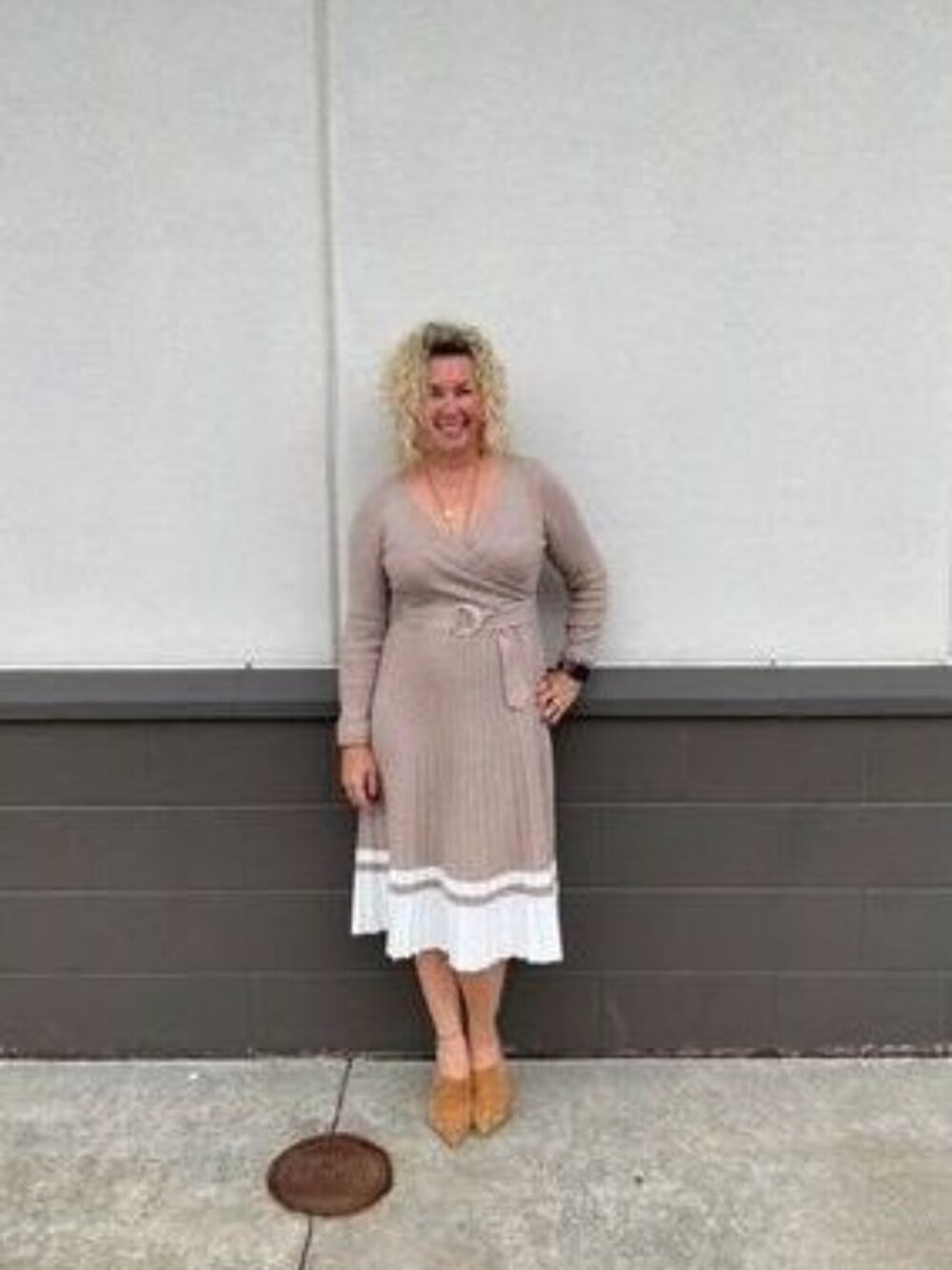 Dallas Pleated Dress